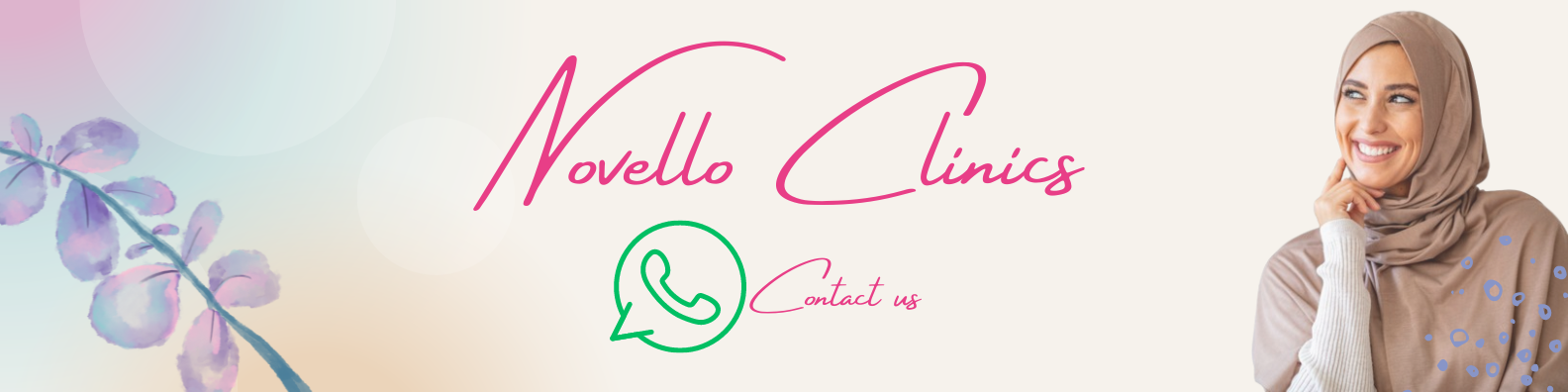 Novello Clinics KSA تواصل معنا الآن لتحصل على الاستشارة المجانية