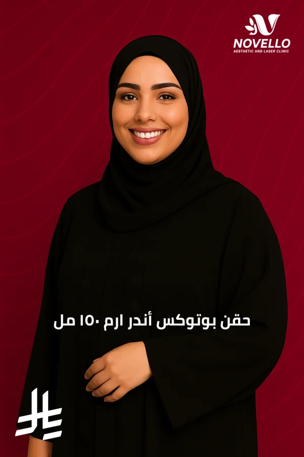 حقن بوتوكس أندر ارم ١٥٠ مل