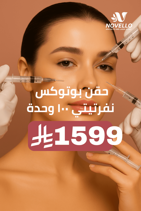 حقن بوتوكس نفرتيتي ١٠٠ وحدة