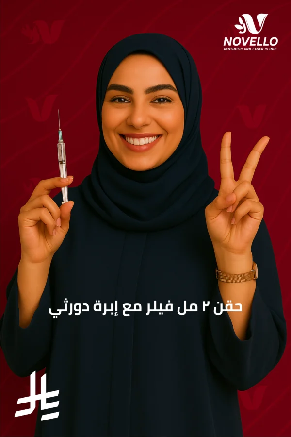 حقن ٢ مل فيلر مع إبرة دورثي