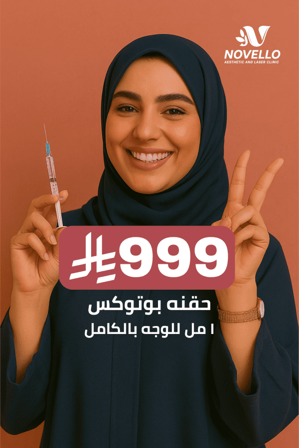 حقنه بوتوكس ١ مل للوجه بالكامل