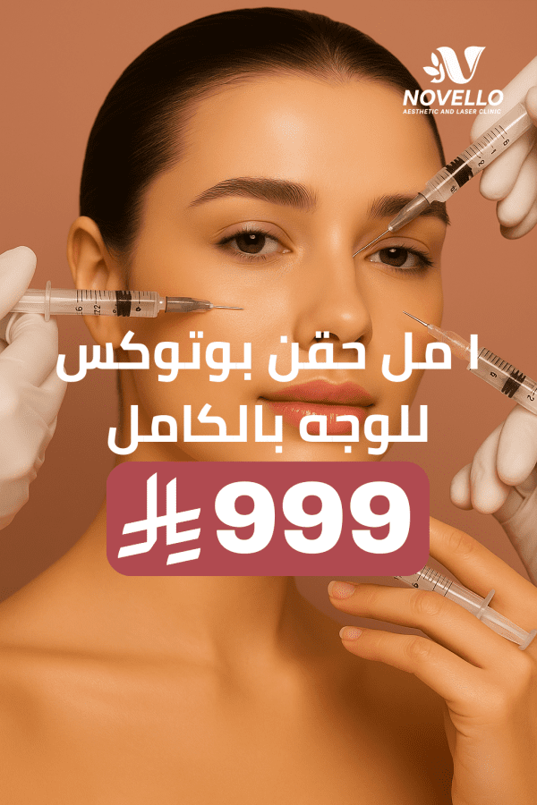 ١ مل حقن بوتوكس للوجه بالكامل